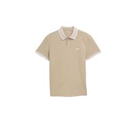 Tom Tailor Polo piqué pour Homme avec Stretch, 11032 - Beige Noix de cajou, XL
