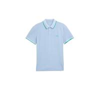 Tom Tailor Polo piqué pour Homme avec Stretch, 21068 - Bleu poudré Clair, M