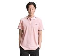 Tom Tailor Polo piqué pour Homme avec Stretch, 38164 - Rose Blush Pink Two Tone Pique, XL