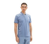 TOM TAILOR Polo pour Homme, 12364 - Greyish Mid Blue, M