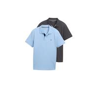 Tom Tailor 1044879 Short Sleeve Polo 2 Units Gris L Homme