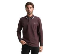 TOM TAILOR Polo pour Homme, 39222 - Bleu Marine Moyen Marron Deux Tons, XL