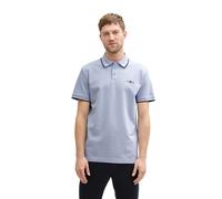 Tom Tailor Polo Pour Hommes Avec Imprimé - Regular Fit Bleu Gris Vert S - 3XL