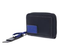 TOM TAILOR Porte-monnaie bleu pour femme - Nayla Small Zip Wallet Dark Blue 124200