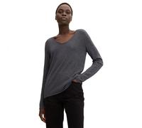 Pull col V femme Tom Tailor Basic Gris 3XL