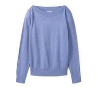 TOM TAILOR - Pull col bardot - bleu - M - Bleu - Pulls &amp Gilets &amp Sweats Femme M