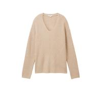 TOM TAILOR 1039242 Sweater, 33962-Doeskin Melange, XL Femme