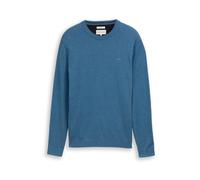 TOM TAILOR Pull-over bleu chiné, Taille M