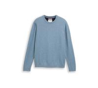 TOM TAILOR Pull-over bleu chiné, Taille XXXL