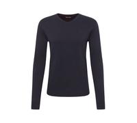TOM TAILOR Homme Pull basique avec col en V 1012820, 13160 - Knitted Navy Melange, M