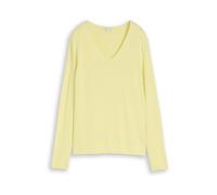 TOM TAILOR Pull-over jaune clair, Taille XS