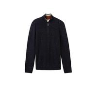 TOM TAILOR Pull-over marine / blanc, Taille S