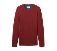 TOM TAILOR Pull-over rouge feu, Taille L