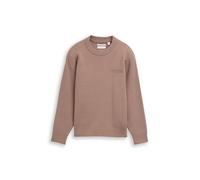 TOM TAILOR Pull pour Enfant garçon, 36516 - Gris Taupe, 176