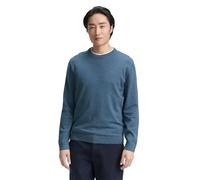 TOM TAILOR Pull pour Homme 1039805, 38701 - Real Teal Melange, M