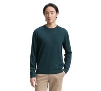 TOM TAILOR 1039805 Pull-Over, 21545-Sapphire Green Melange, S Homme