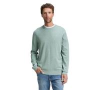 TOM TAILOR Pull pour Homme, 28732 - Dark Smoke Green Melange, M