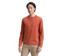 TOM TAILOR Pull pour Homme, 38680 - Rust Red Melange, L