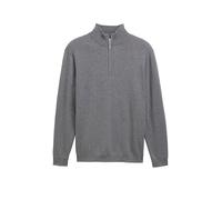 TOM TAILOR Pull Troyer gris | XXL