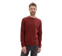 TOM TAILOR Référence : 1039805 Pull-Over, 35676-Bordeaux foncé mélangé, L Homme