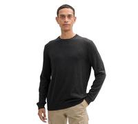 TOM TAILOR Référence : 1043266 Pull-Over, 10617-Mélange de Gris Noir, M Homme