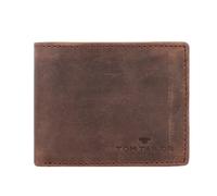 Tom Tailor Ron Porte-monnaie Protection RFID Cuir 10 cm brun