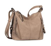 TOM TAILOR Sac à bandoulière Caia pour femme, beige, m