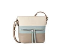 TOM TAILOR Sac à bandoulière 'Ellen' cappuccino / taupe / menthe, Taille M