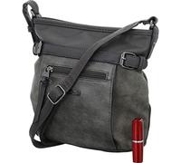 TOM TAILOR Sac à bandoulière Juna pour femme, gris, 26x7,5x25