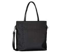 TOM TAILOR Sac à bandoulière rose pour femme - Avec fermeture éclair - Taille moyenne - Noir, Noir, décontracté