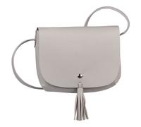 TOM TAILOR Sac à épaule bandoulière gris clair pour femme - Ida Saddle Bag Light Grey 232815