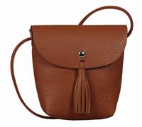 TOM TAILOR sac à épaule bandoulière Ida Flap Bag No Zip S Cognac