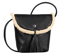 TOM TAILOR sac à épaule bandoulière Ida Teddy Flap Bag S Black