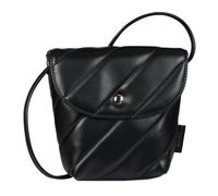 TOM TAILOR Sac à épaule bandoulière noir pour femme - Ida Stitch Flap Bag S 137521