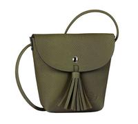 TOM TAILOR Sac à épaule bandoulière vert pour femme - Ida Snake Flap Bag S Snake Khaki 137497