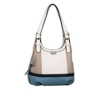TOM TAILOR sac à épaule Juna Zip Shopper S Mixed Blue