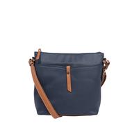 TOM TAILOR Sac bandoulière 'Novara' bleu foncé / marron, Taille One Size