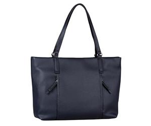 TOM TAILOR Sac cabas Beca pour femme, bleu foncé, L, 004276