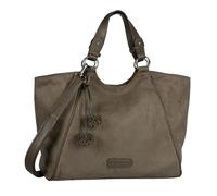 TOM TAILOR sac shopper Idra Zip Shopper Khaki vert foncé