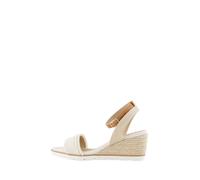 TOM TAILOR Femme 5390040017 Sandale cale, Ltcream, 40 EU