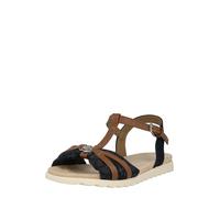 TOM TAILOR Femme 5390490031 Sandale, Bleu Marine, 41 EU