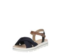 TOM TAILOR Sandales bleu marine / marron, Taille 36