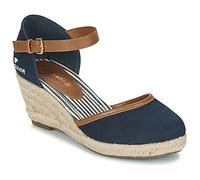 Tom Tailor Sandales compensées ESKIM in Bleu 39
