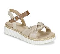 Sandales compensées femmes Tom Tailor SENTA Beige 38