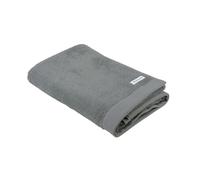 TOM TAILOR Serviette de Douche, 70x140 cm, 100% coton/éponge, avec deux accroches et étiquette avec logo, COLOR BATH TOWEL Gris (Moody Grey)