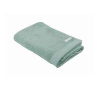 TOM TAILOR Serviette de Douche, 70x140 cm, 100% coton/éponge, avec deux accroches et étiquette avec logo, COLOR BATH TOWEL Turquoise (Fresh Sage)