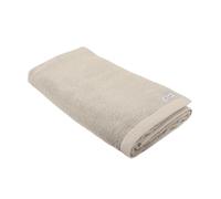 Tom Tailor Serviette de Sauna, 80x200 cm, 100% Coton/éponge, avec Deux accroches et étiquette avec Logo, Color Bath Towel Beige (Sunny Sand)