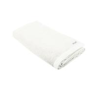 TOM TAILOR Serviette de Sauna, 80x200 cm, 100% coton/éponge, avec deux accroches et étiquette avec logo, COLOR BATH TOWEL Blanc (Crisp White)