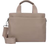 Tom Tailor Shopper Rella, sac fourre-tout zippé M, taupe, Beige