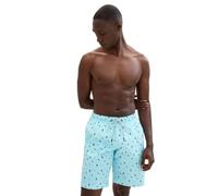 TOM TAILOR 1040974 Short de Bain, 35028-teal Navy Summer Design, M Homme
